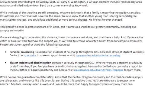 block of text